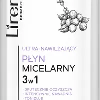 Lirene ultra-nawilżający płyn micelarny 3w1, 400 ml