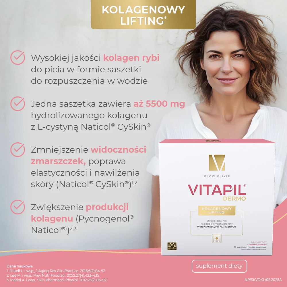 Vitapil Dermo Kolagenowy lifting 30 saszetek
