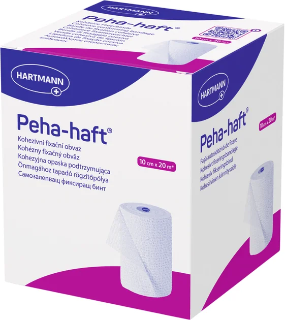Peha-Haft kohezyjna opaska podrzymująca, 10 cm x 20 m