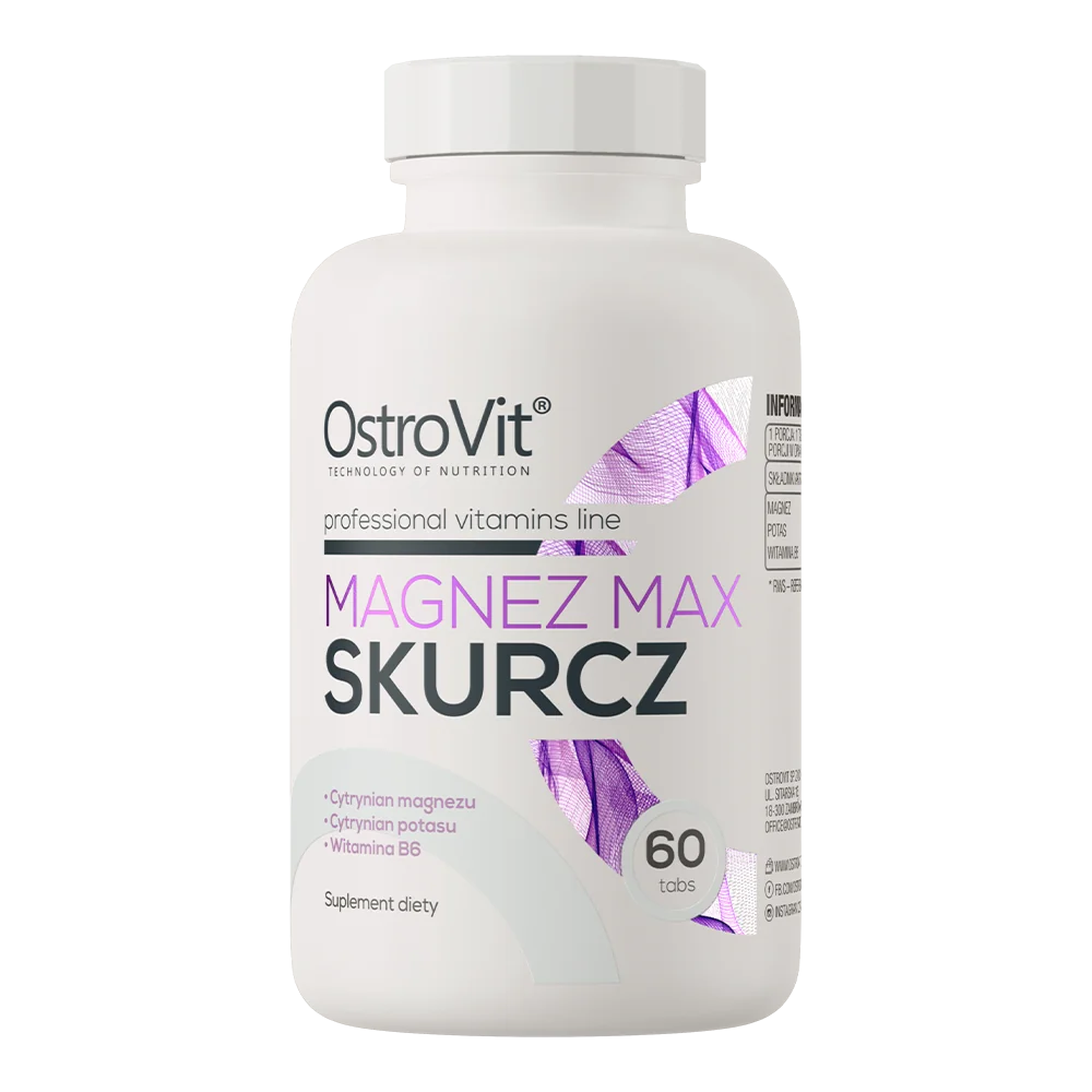OstroVit Magnez Max Skurcz 60 tabletek
