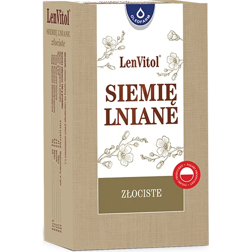 Oleofarm LenVitol siemie lniane złociste, 250 g