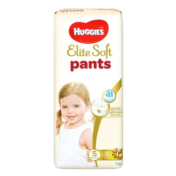 Huggies Elite Soft Pants, pieluchomajtki, rozmiar 5, 12-17 kg, 38 sztuk 