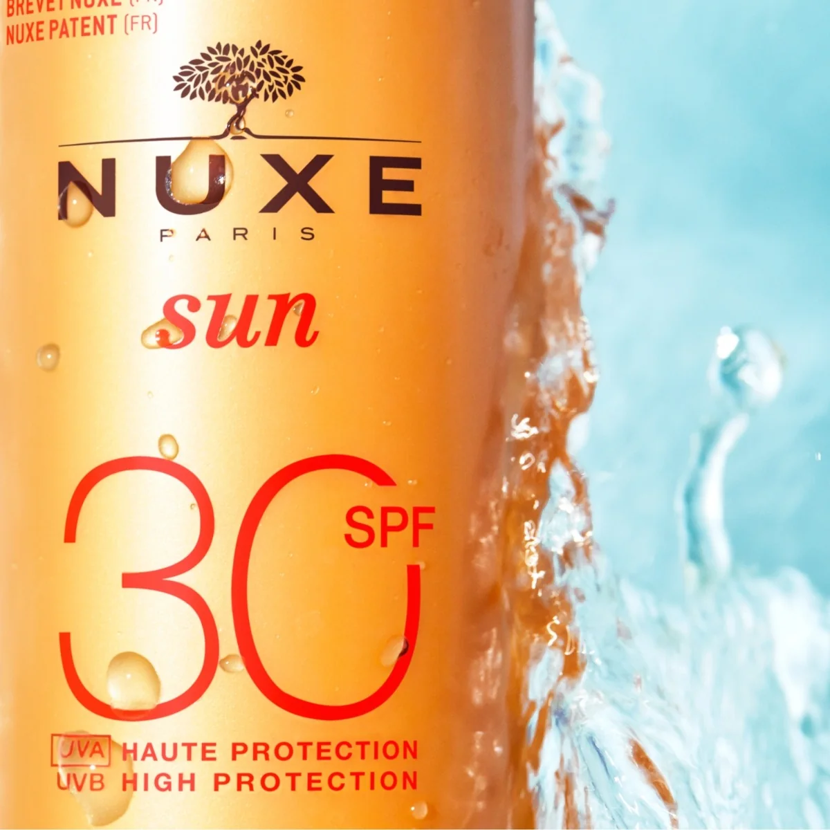 Nuxe Sun mleczko w sprayu do opalania twarzy i ciała SPF 30, 150 ml