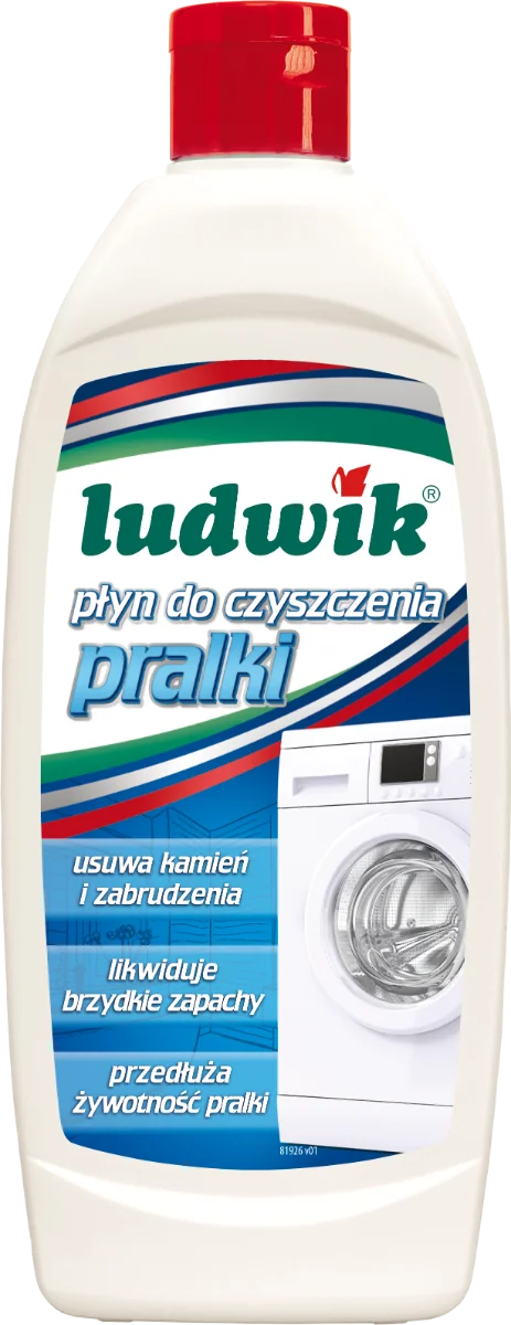Ludwik płyn do czyszczenia pralki, 250 ml