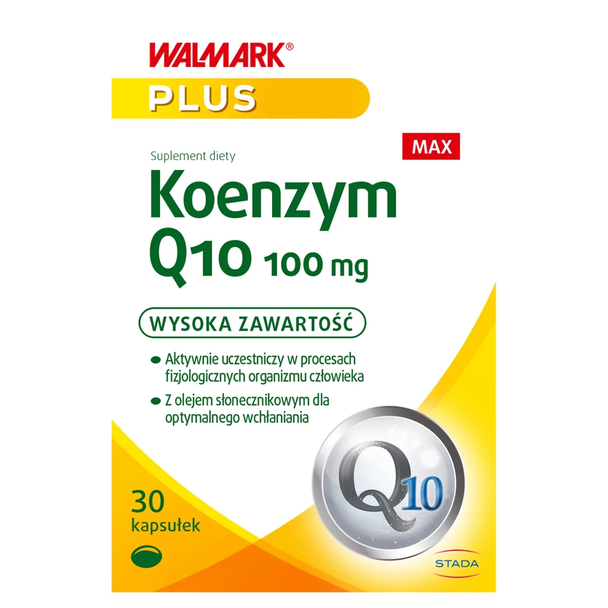 Walmark Koenzym Q10 Max 100 mg 30 kapsułek