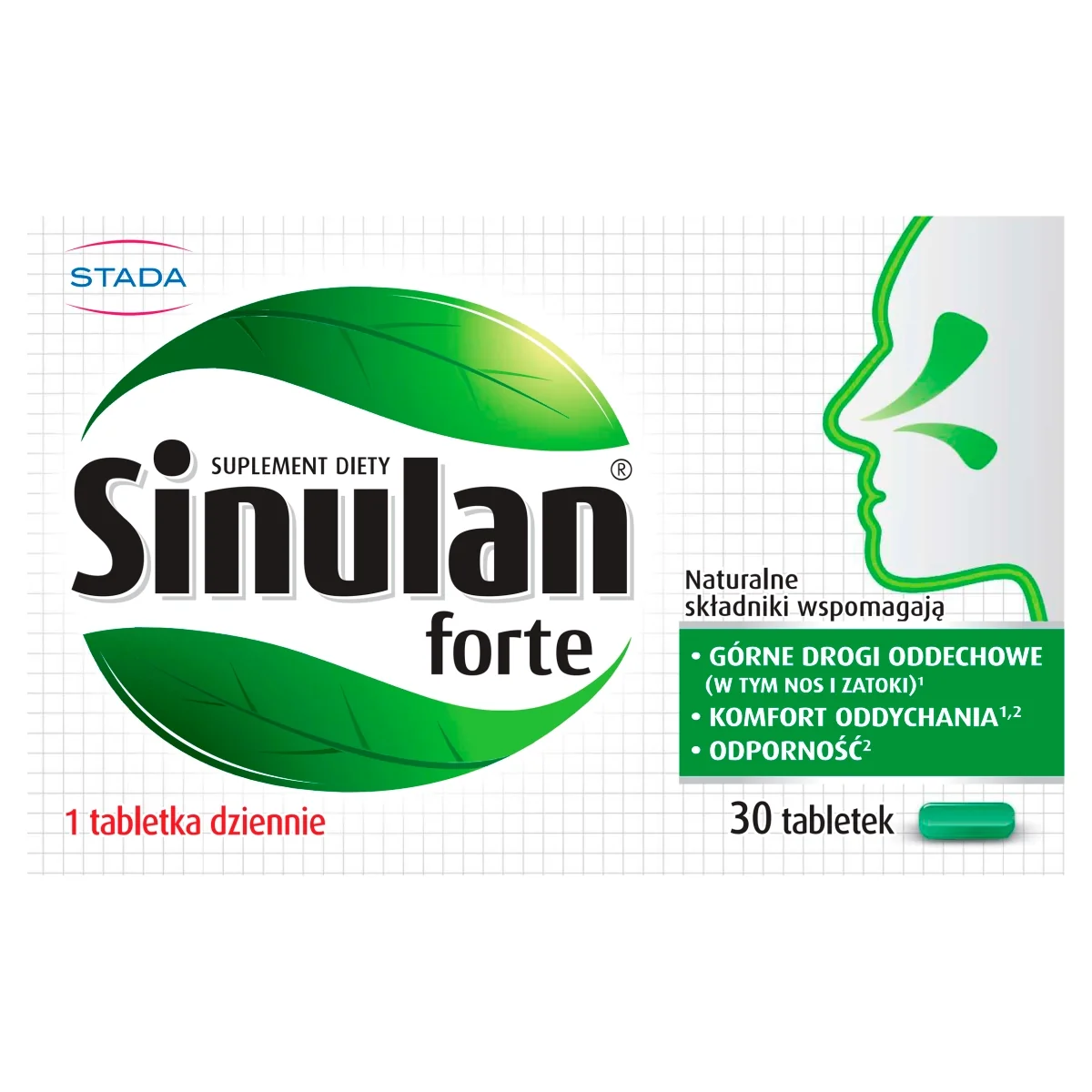 Sinulan Forte 30 tabletek