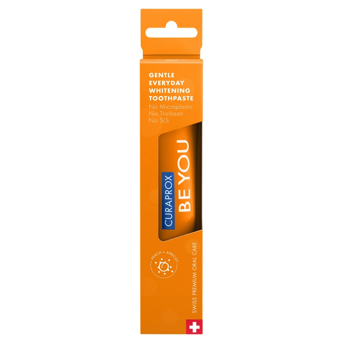 Curaprox Be You Orange pasta do zębów o smaku brzoskwinii i moreli, 60 ml