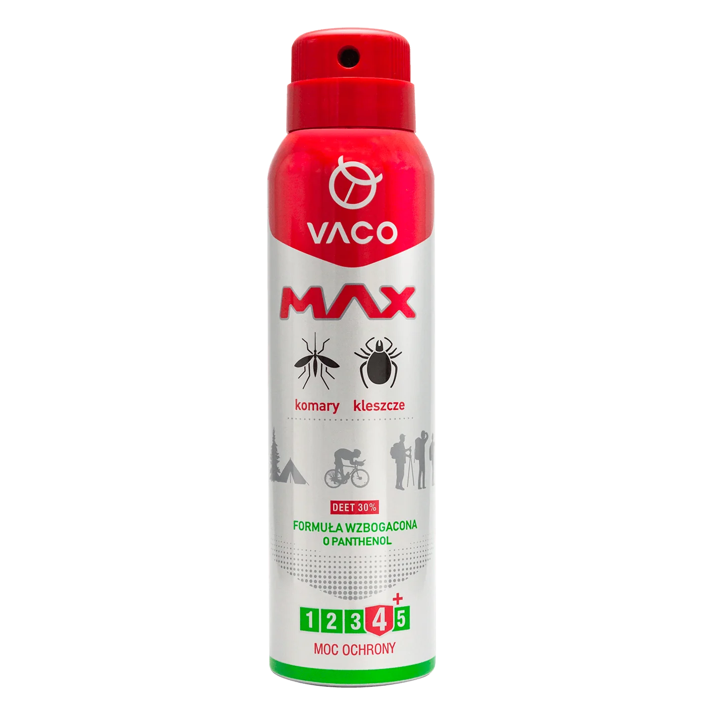 Vaco Max spray na komary, kleszcze i meszki DEET 30% Vaco Max spray na komary, kleszcze i meszki DEET 30%