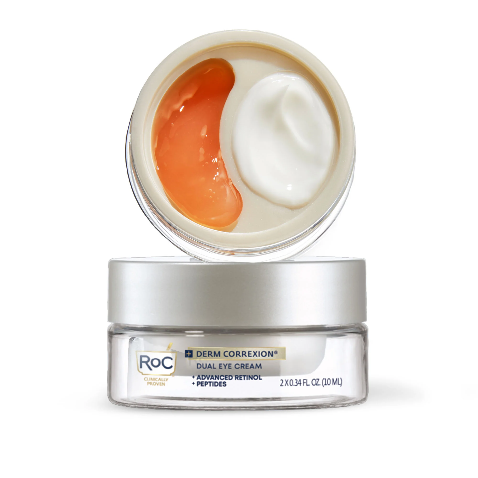 RoC Derm Corrextion® Dual Eye Cream krem przeciwzmarszczkowy na okolice oczu 2 w 1, 20 ml