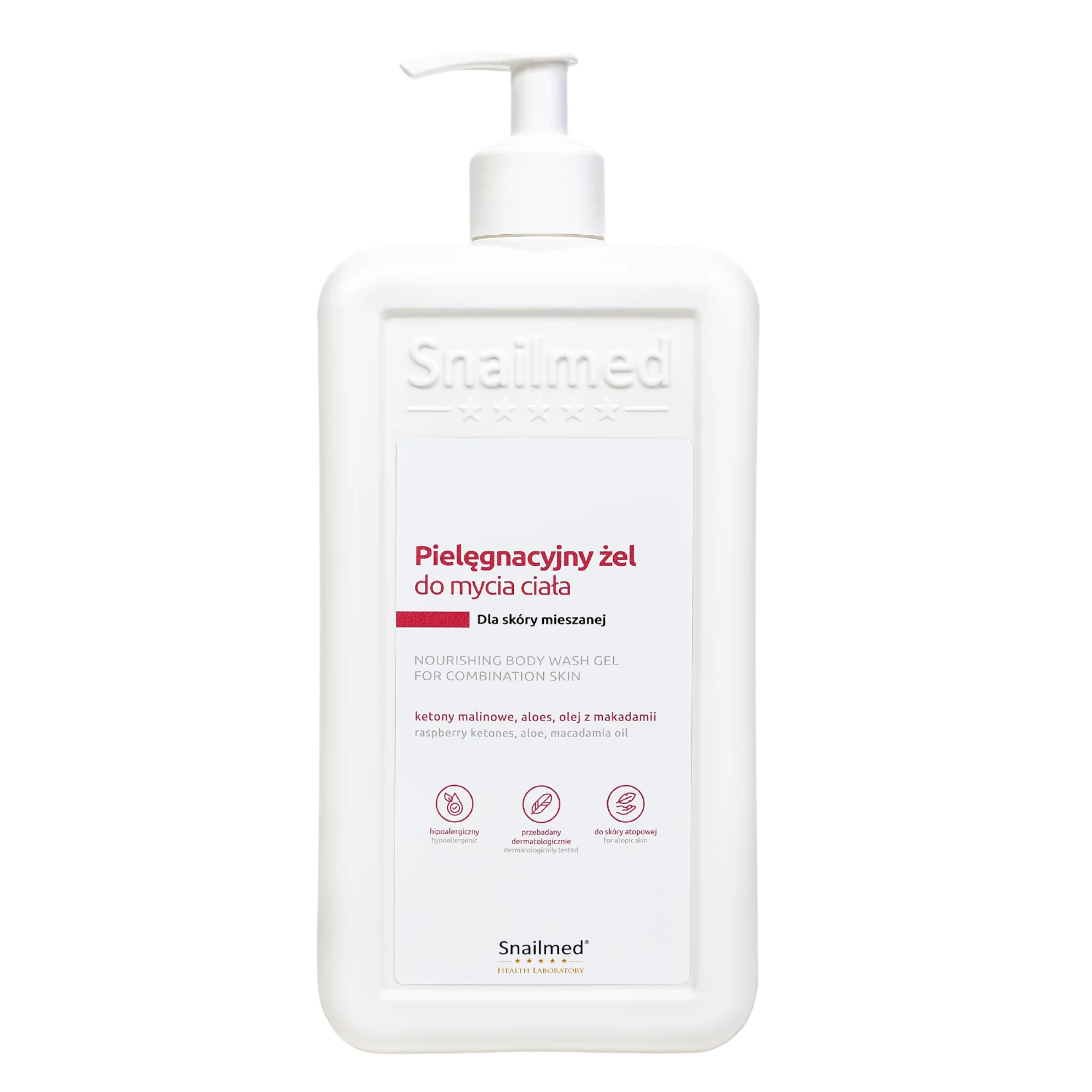 Snailmed Pielęgnacyjny żel do mycia ciała 480 ml
