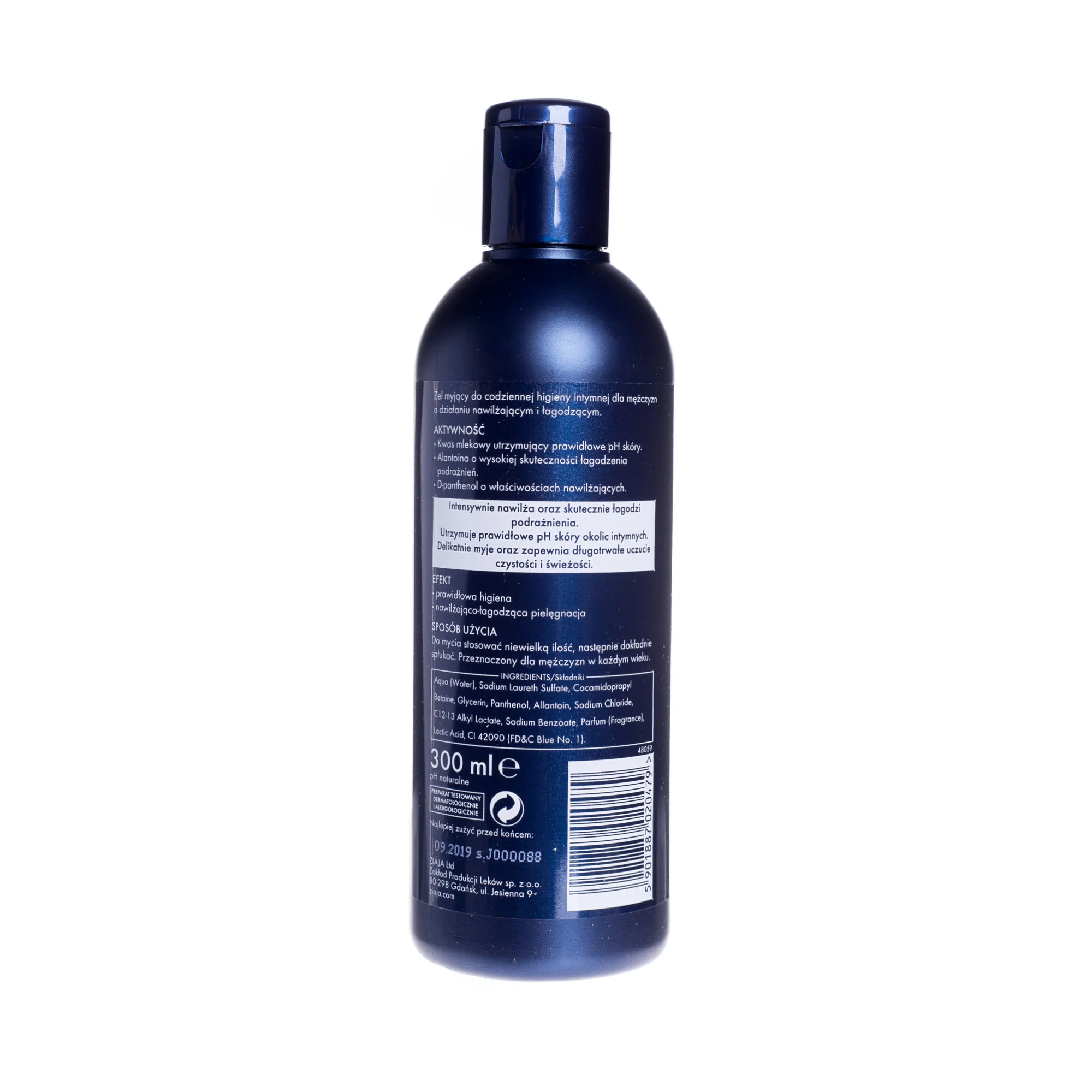 Ziaja Yego żel do higieny intymnej dla mężczyzn, 300 ml