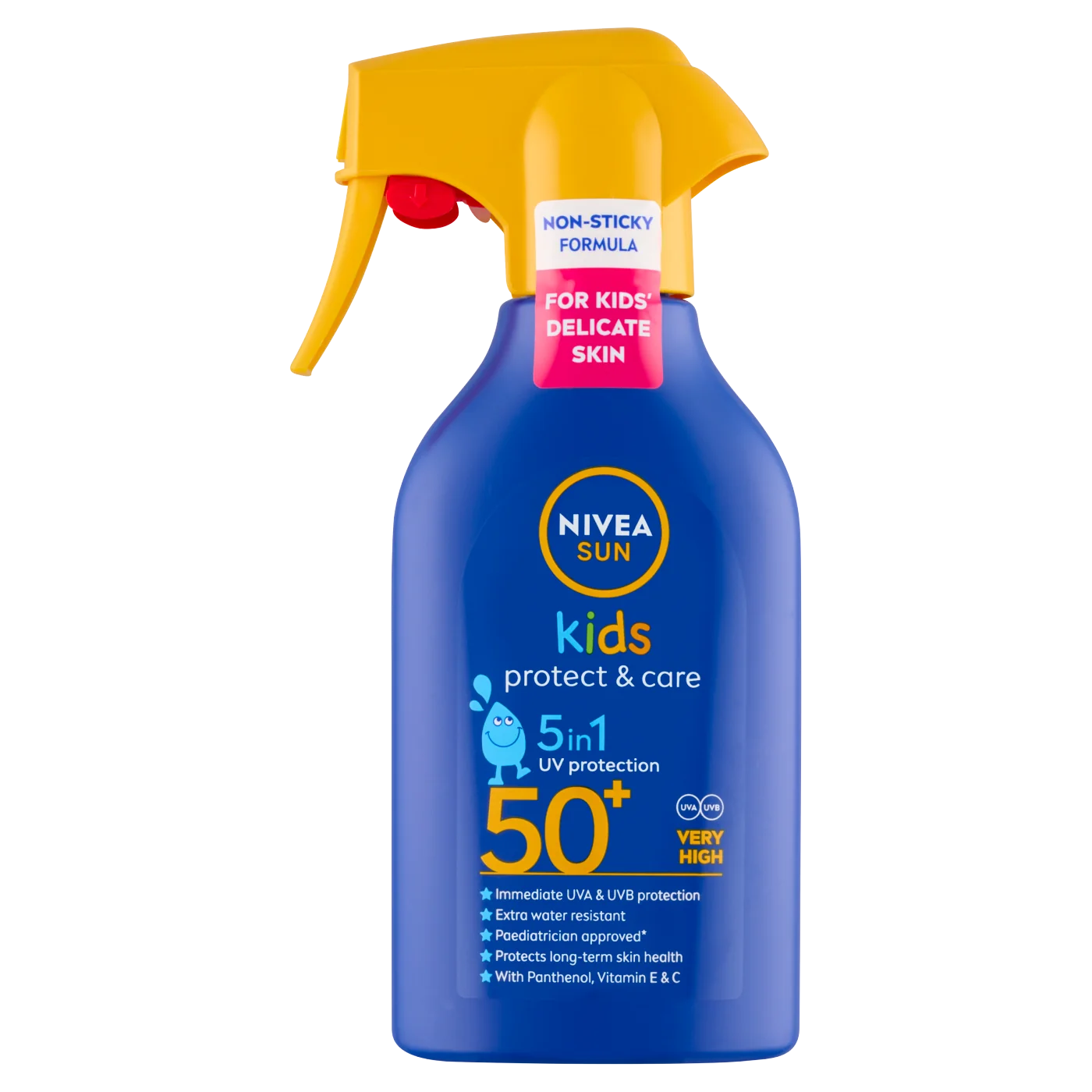 Nivea Sun Kids Protect & Care spray do opalania dla dzieci SPF50+, 250 ml