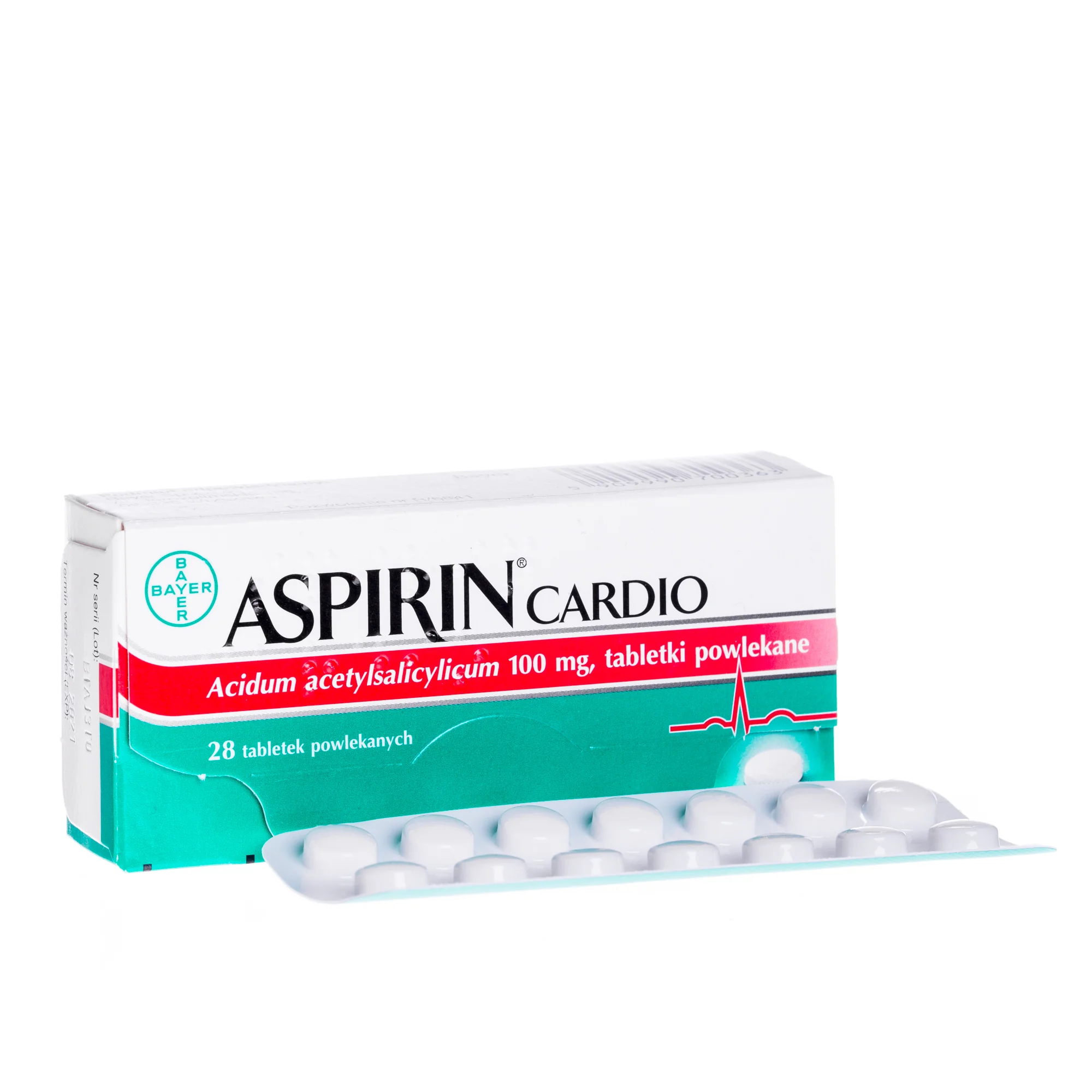 Aspirin Cardio, 100 mg, 28 tabletek powlekanych 