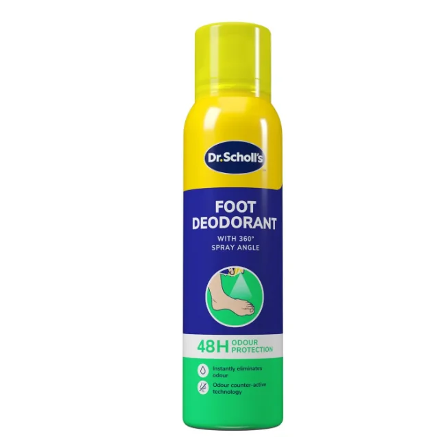 Dr.Scholl's Foot Deodorant dezodorant odświeżający do stóp, 150 ml