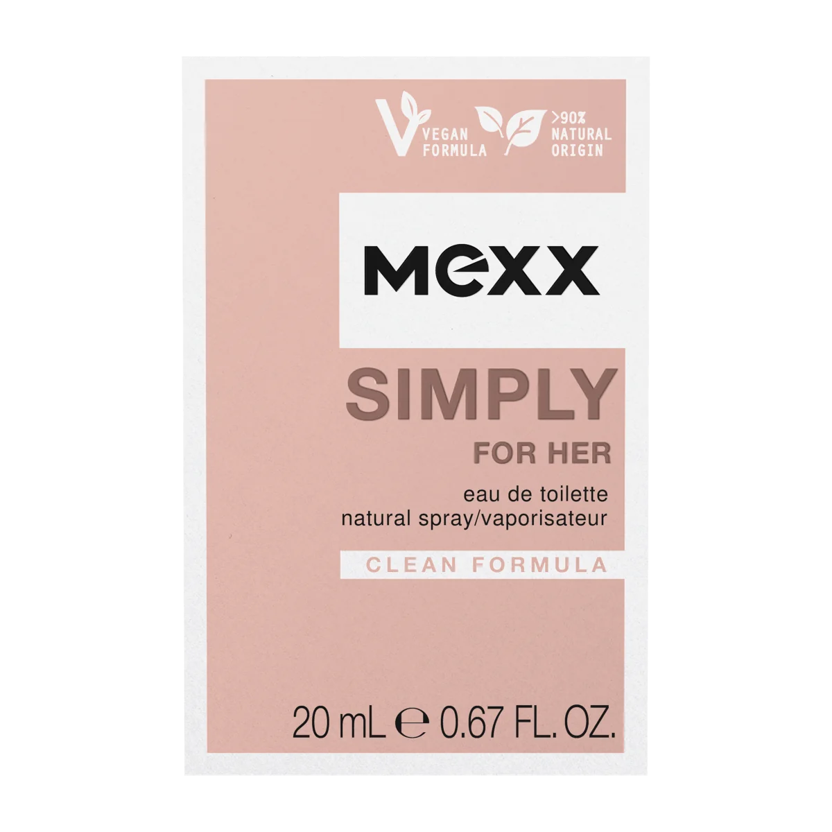 Mexx Simply For Her Woda toaletowa dla kobiet, 20 ml