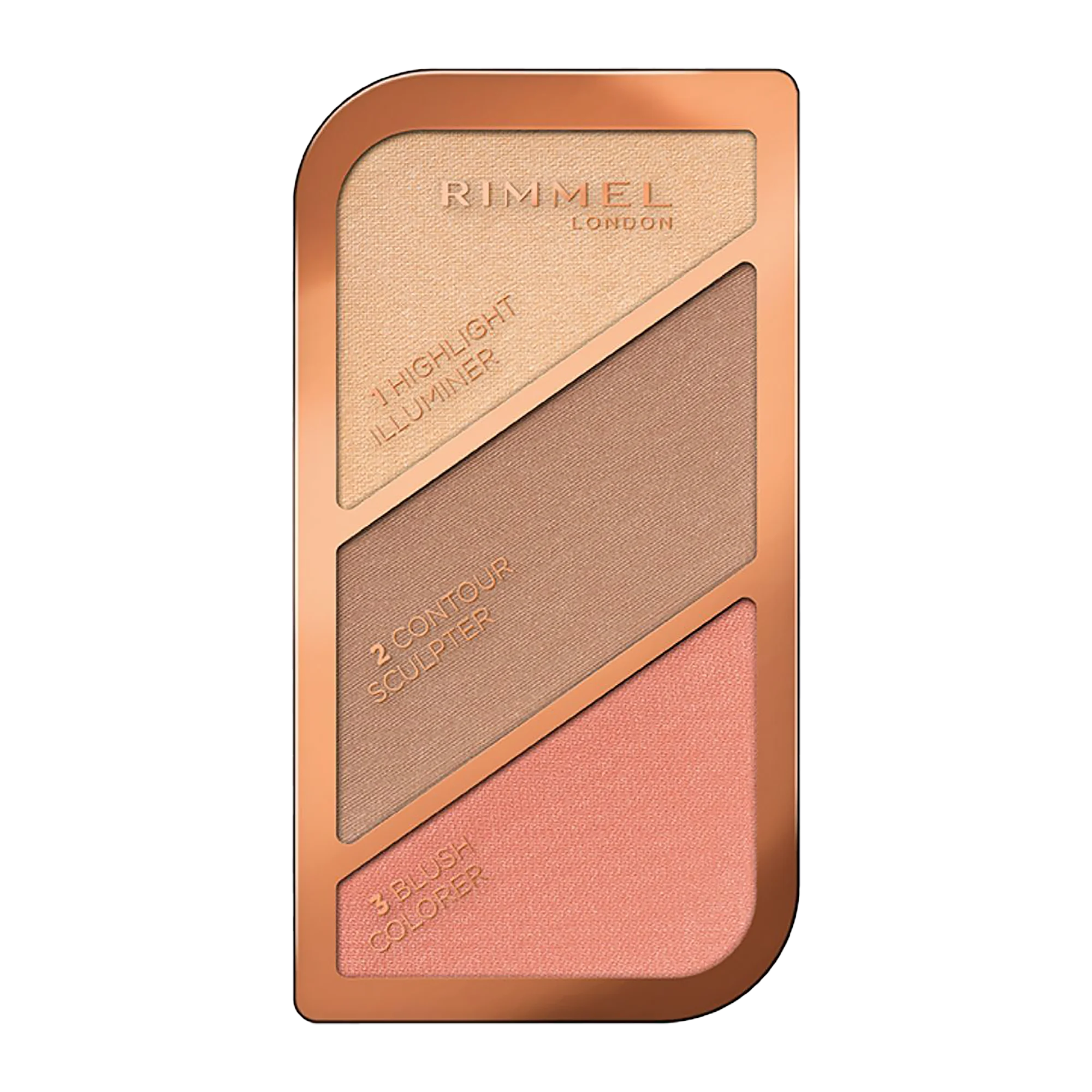 Rimmel Kate Sculpting paletka do konturowania twarzy 002 Coral Glow, 18,5 g