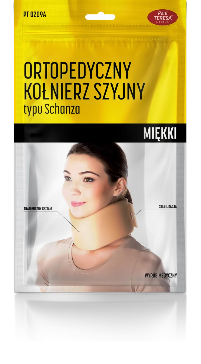 Pani Teresa ortopedyczny kołnierz szyjny miękki rozmiar M, 1 szt.