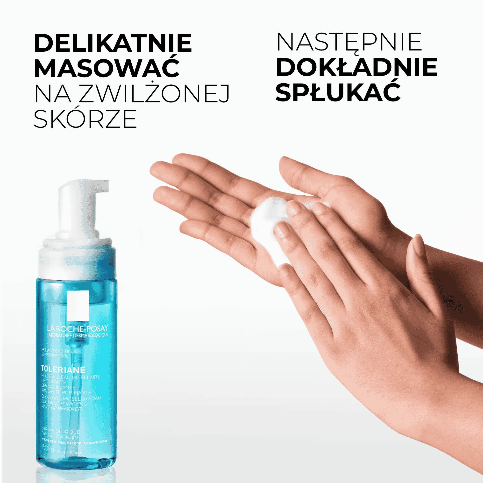 La Roche-Posay fizjologiczna pianka oczyszczająca, 150 ml