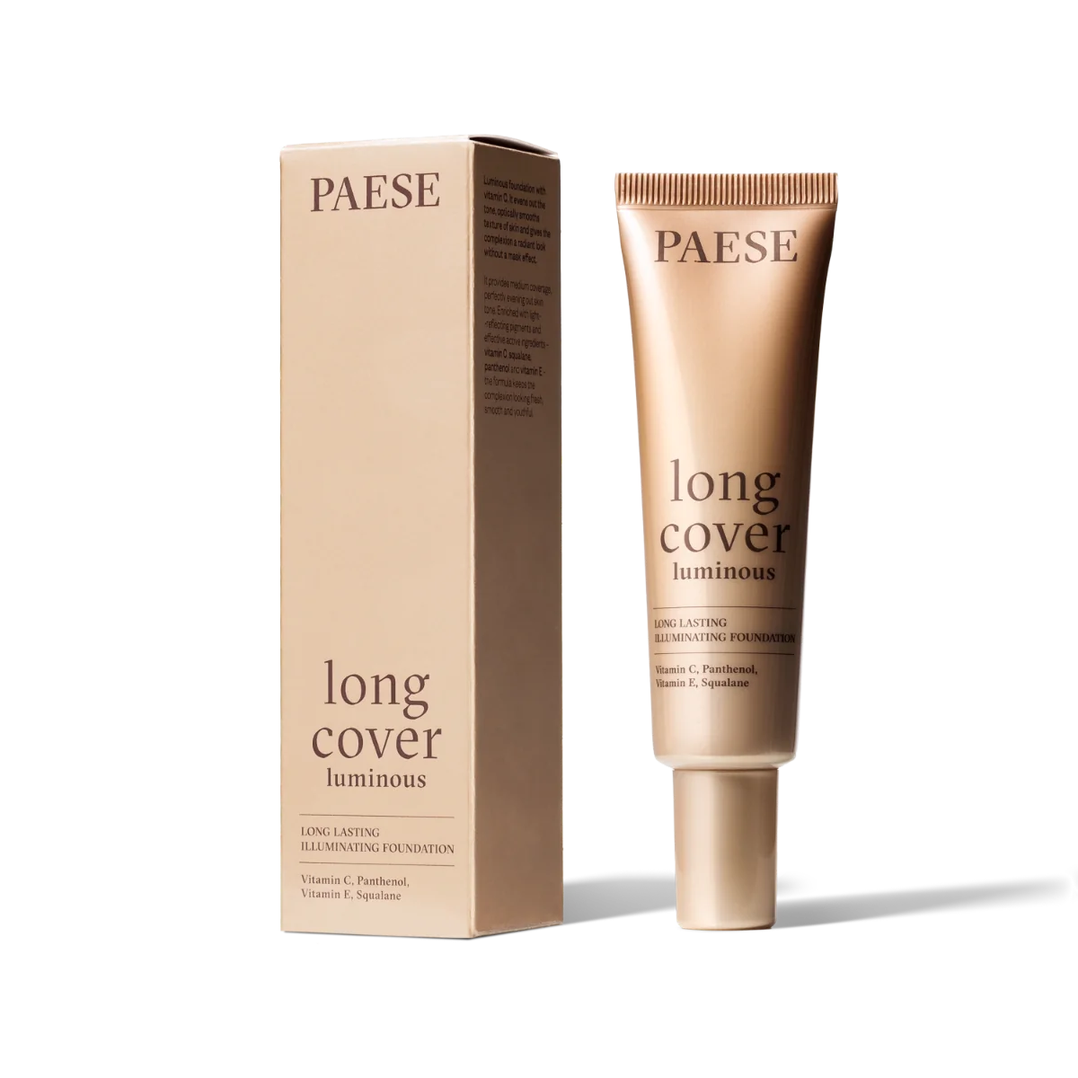 Paese Long Cover Luminous podkład Nude 00, 30 ml