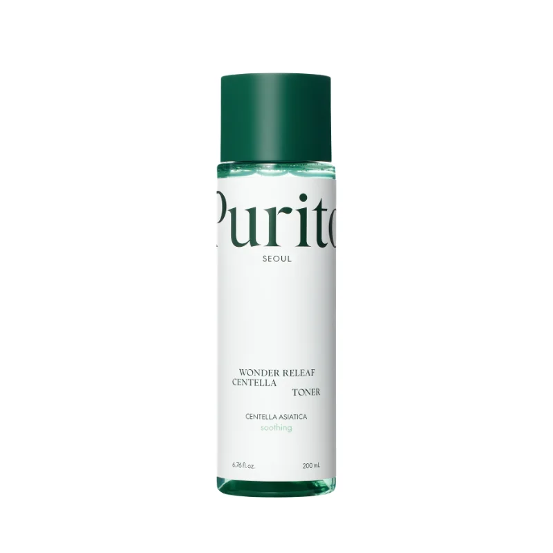 Purito Wonder Releaf Centella toner wygładzający na bazie wąkroty azjatyckiej, 200 ml