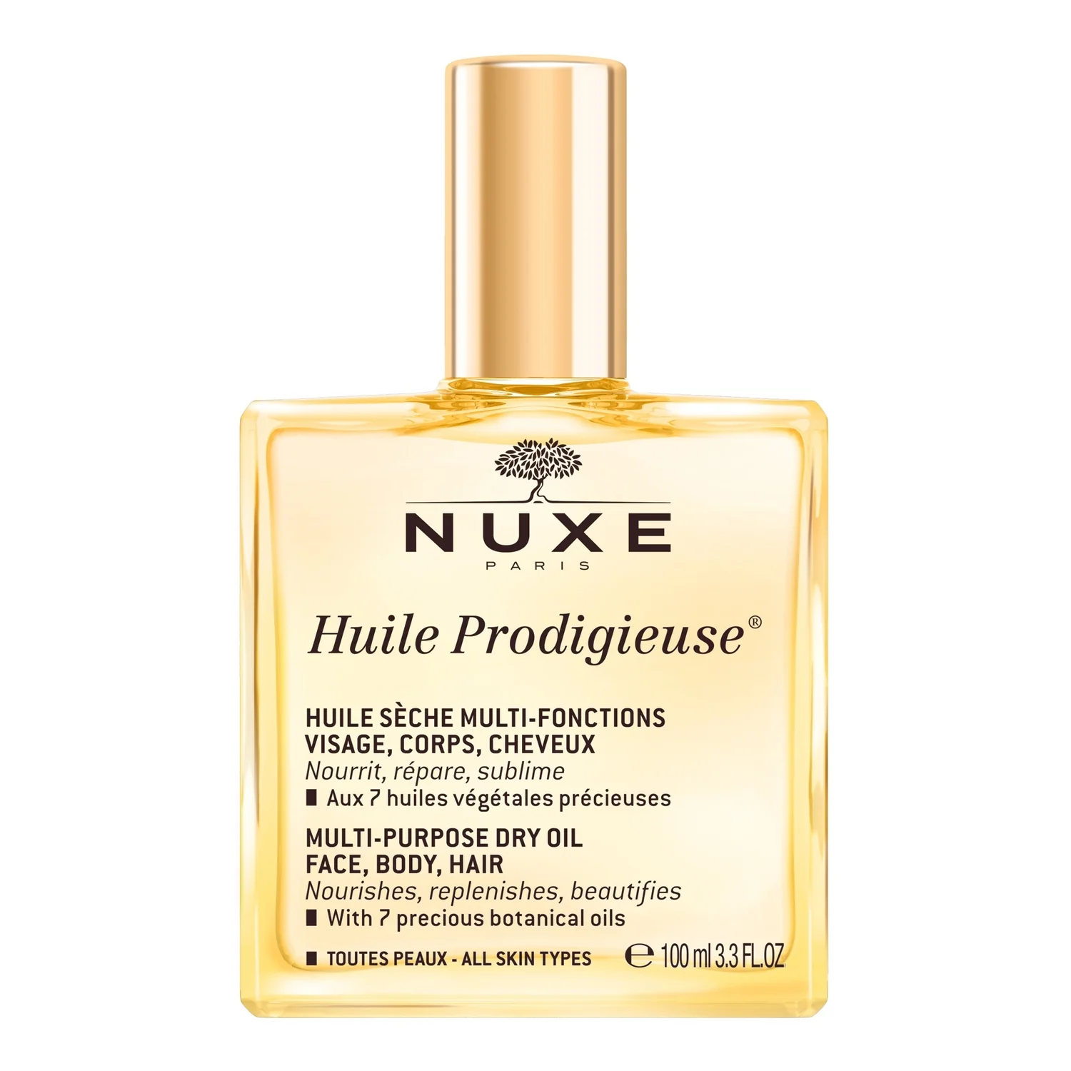 Nuxe Zestaw Day&Night Huile Prodigieuse®, 100 ml + Huile Prodigieuse® OR, 100 ml