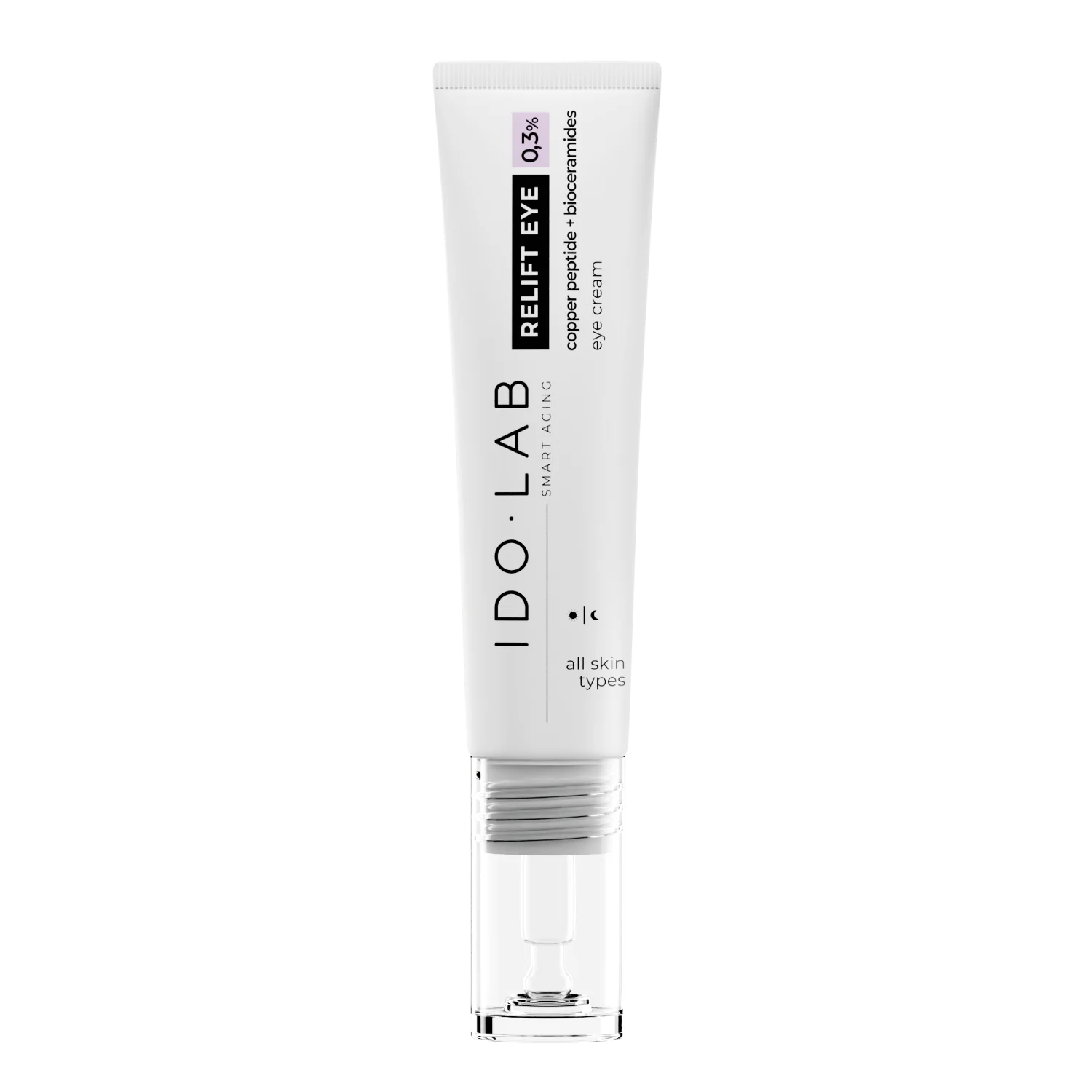 IDO LAB Relift Eye rewitalizujący krem pod oczy z peptydem miedziowym 0.3%, 15 ml