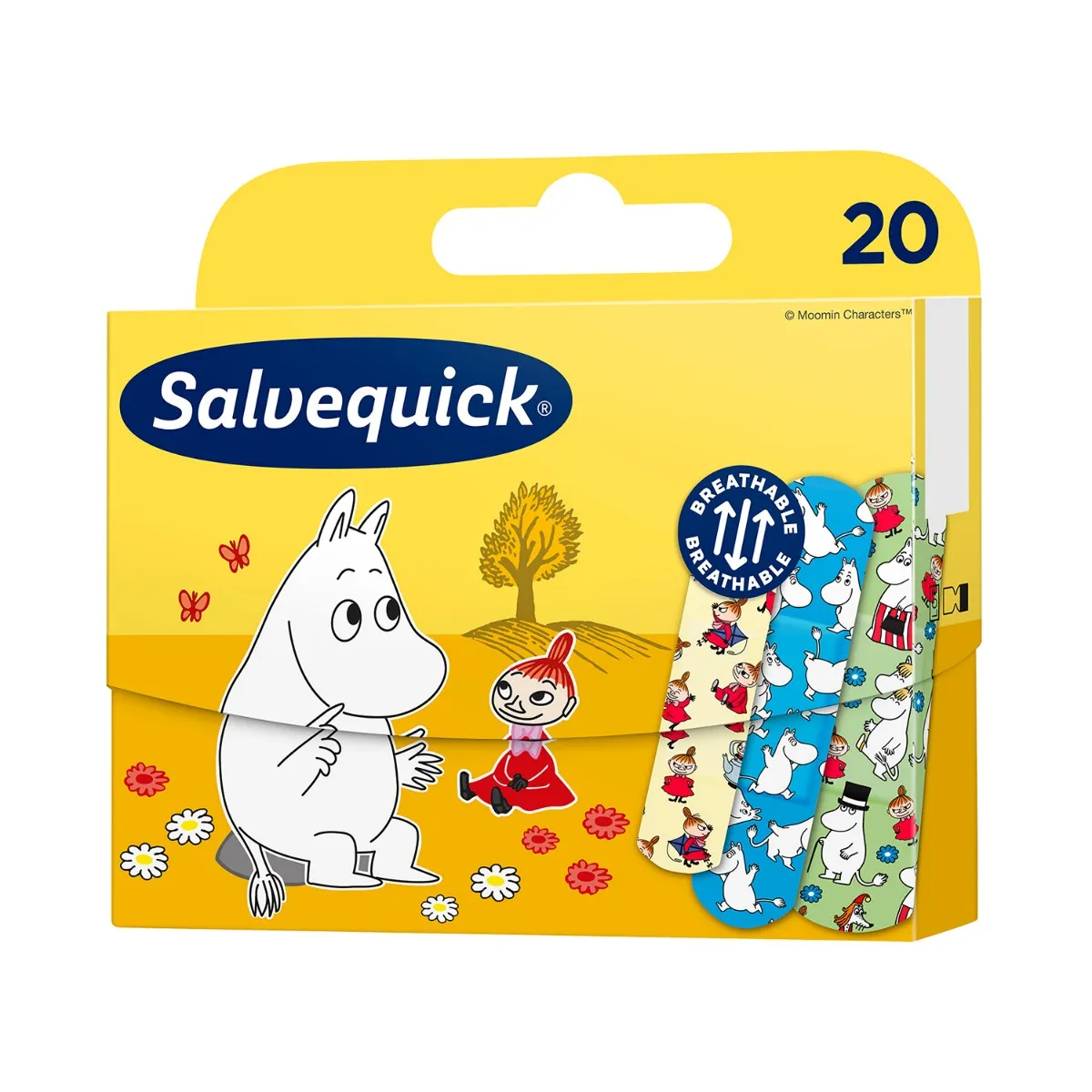 Plastry Salvequick, Muminki, mix, 20 sztuk