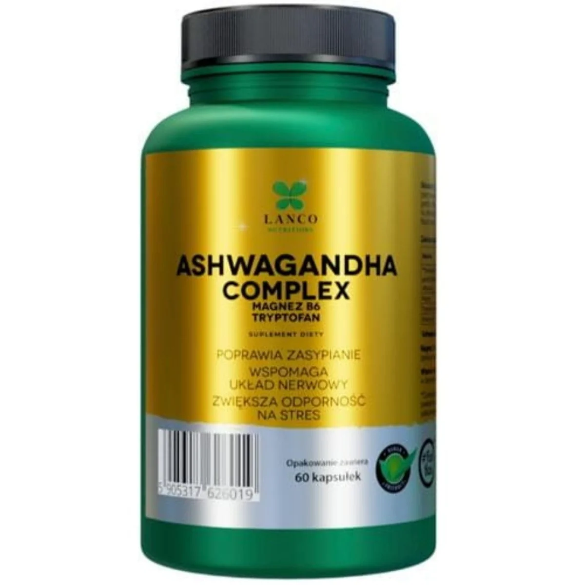 Lanco Nutritions Ashwagandha Complex 60 kapsułek
