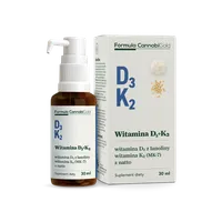 CannabiGold Formula, Witamina D3 + K2, suplement diety, 30 ml