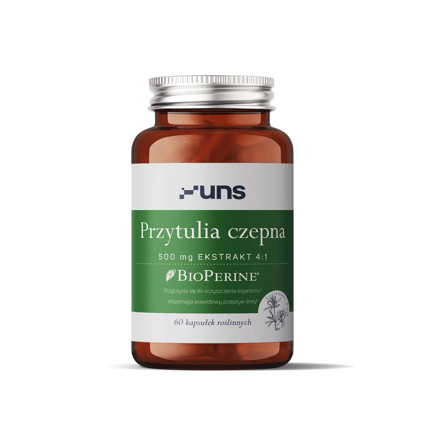 UNS Przytulia Czepna + BioPerine® 60 wege kapsułek