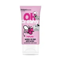 Flos-Lek Hand Care Oh Creamy, odżywcza maska do rąk peptydy, 50 ml