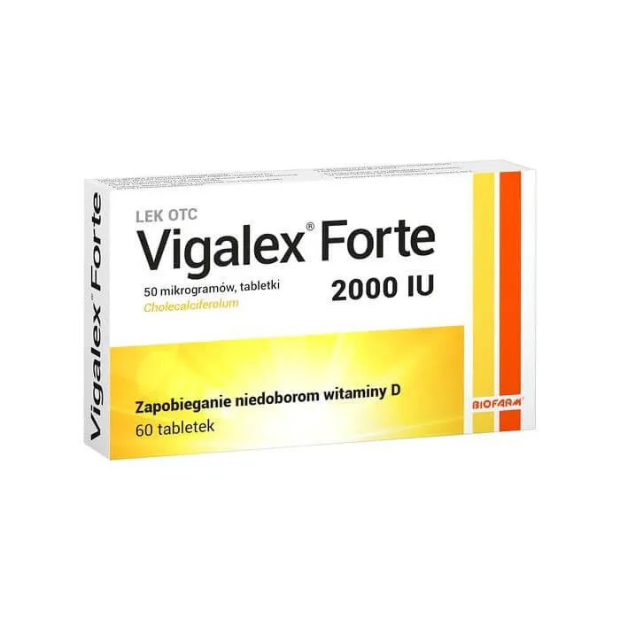 Vigalex Forte  2 000 I.U., 60 tabletek