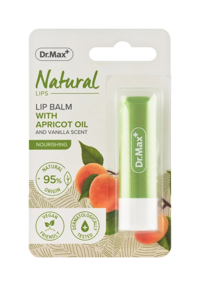Natural Lips Dr. Max odżywczy balsam do ust, 4,8 g