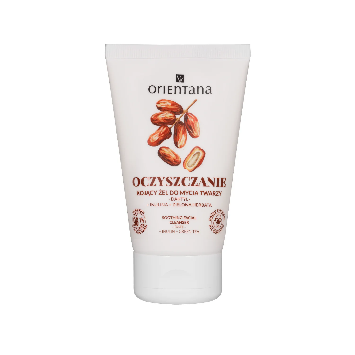 Orientana Oczyszczenie kojący żel do mycia twarzy, 125 ml