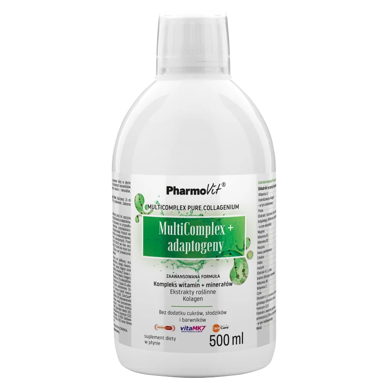Pharmovit Multicomplex + Adaptogeny płyn, 500 ml