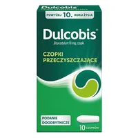 Dulcobis 10 mg, 10 czopków