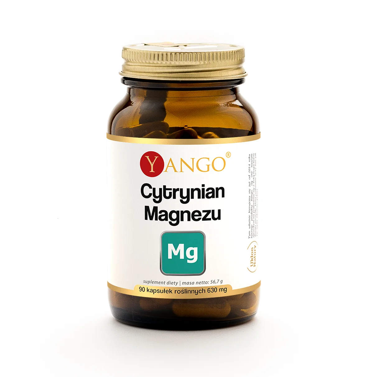 Yango Cytrynian Magnezu 90 kapsułek