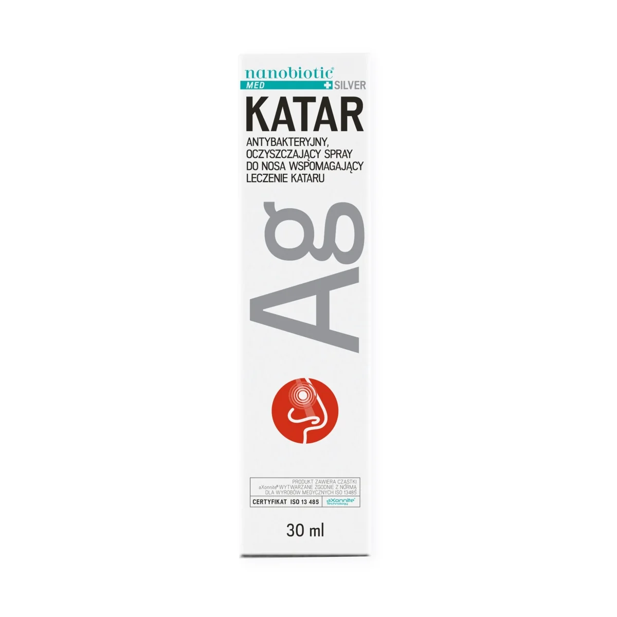 Nanobiotic Med Silver Katar spray, 30 ml