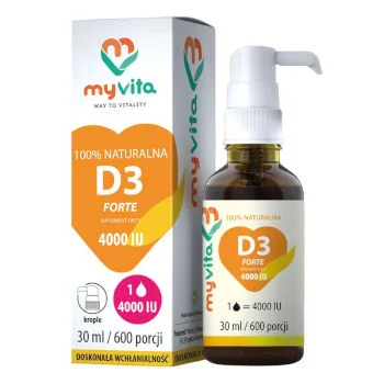 MyVita witamina D3 4000 IU Forte, krople MyVita witamina D3 4000 IU Forte, krople