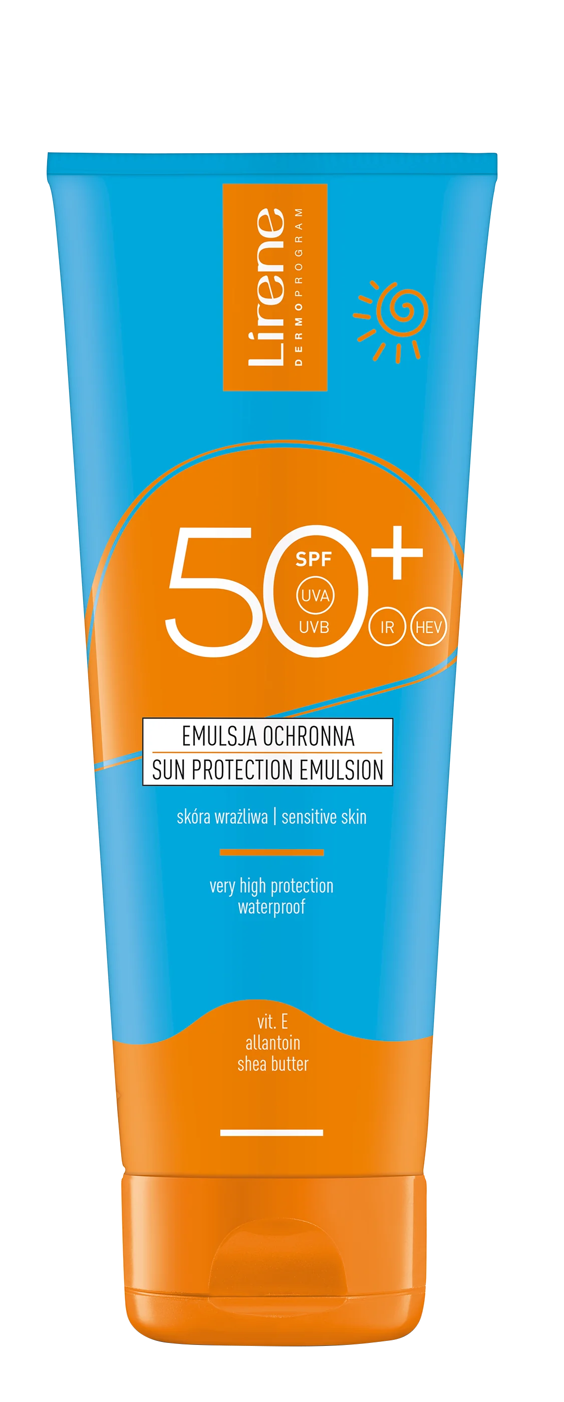 Lirene Sun emulsja ochronna SPF 50+, 120 ml