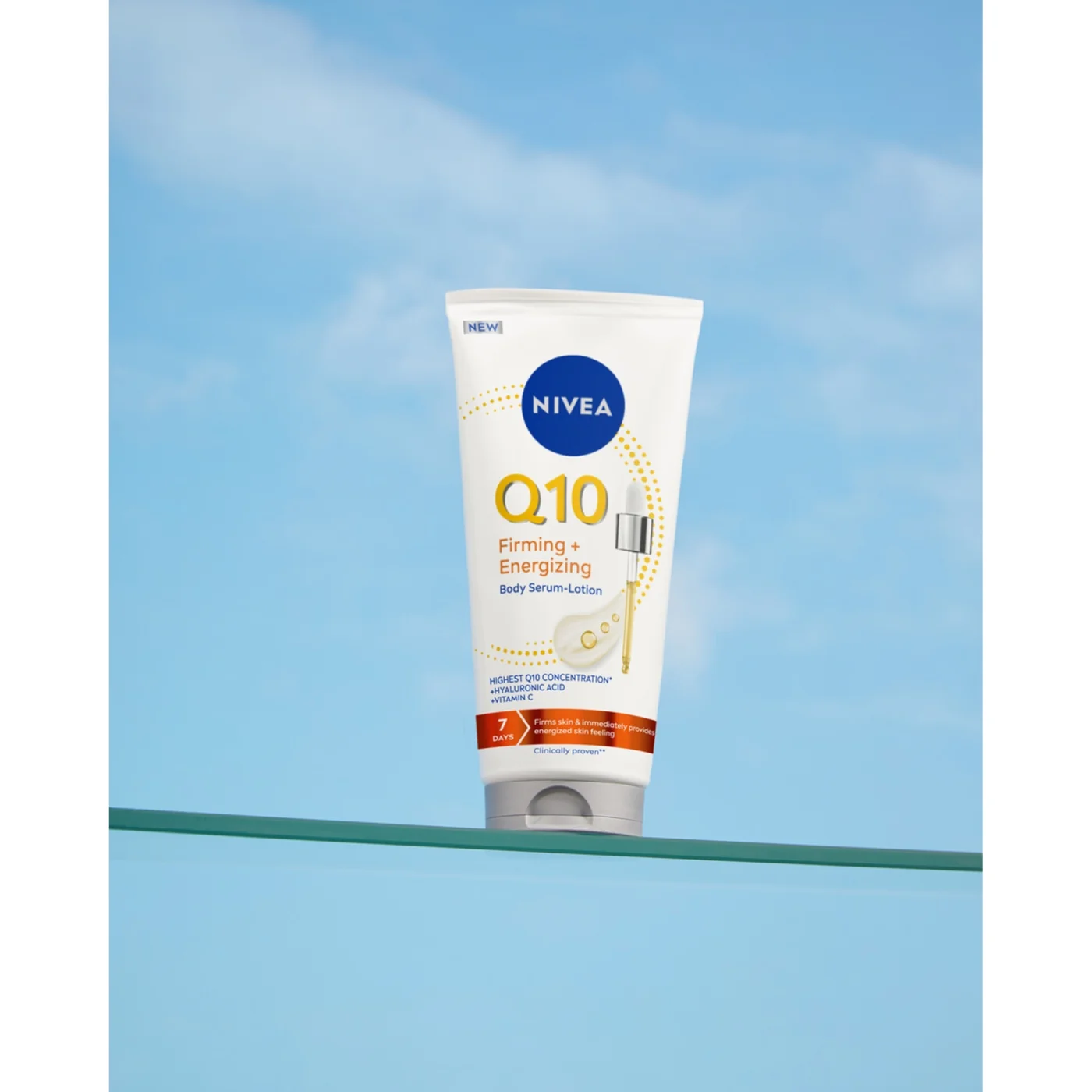 Nivea Q10 Ujędrniające + Energetyzujące serum-balsam do ciała, 200 ml