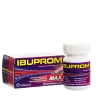 Ibuprom Max, 400 mg, 48 tabletek