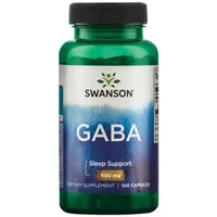 Swanson GABA, suplement diety, 100 kapsułek