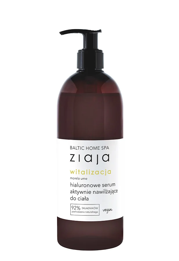 Ziaja Baltic Home Spa Witalizacja hialuronowe serum aktywnie nawilżające do ciała, 400 ml