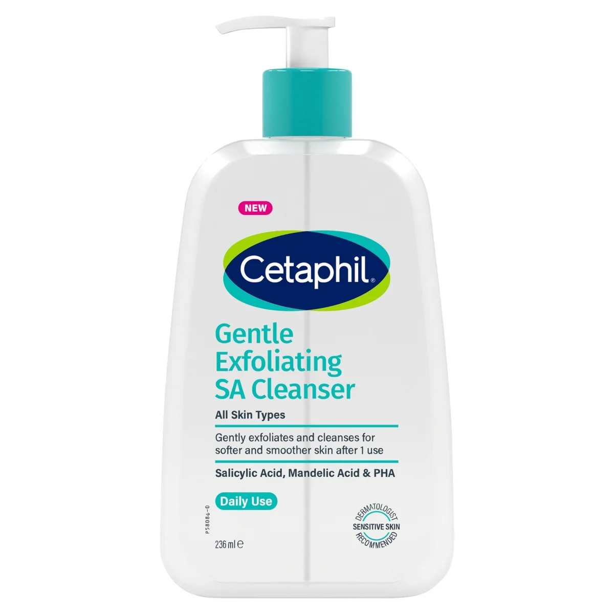 Cetaphil SA łagodny żel złuszczający z kwasem salicylowym, 236 ml