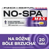 No-Spa Max, 80 mg, 20 tabletek