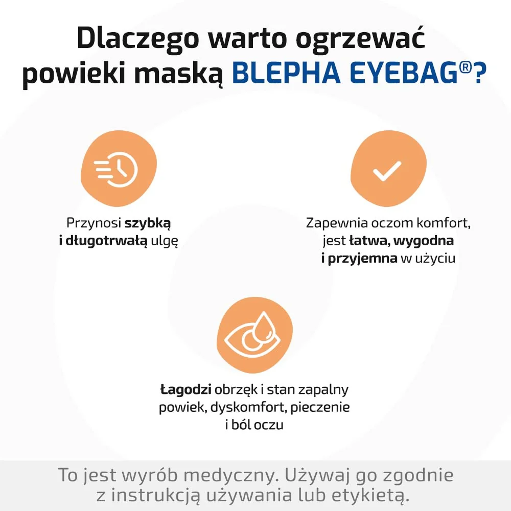 Blepha Eyebag maska rozgrzewająca na oczy