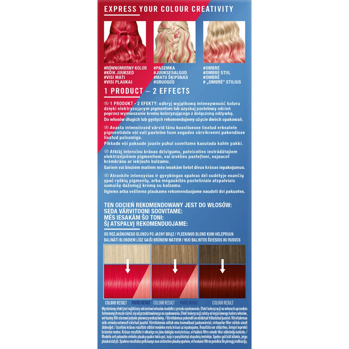 Schwarzkopf Live Ultra Brights farba do włosów 092 Pilar Box RED, 1 szt.