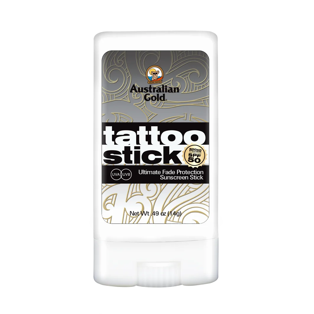 Australian Gold Tattoo Stick ochrona tatuażu SPF50, 14 g