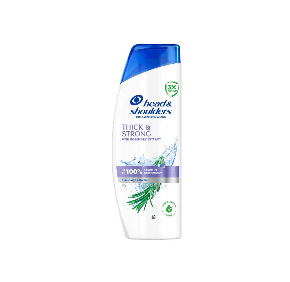 Head & Shoulders Thick & Strong szampon przeciwłupieżowy, 400 ml